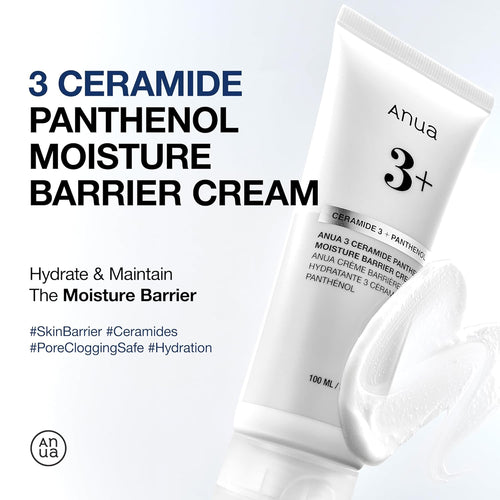 ANUA 3+ Ceramide Panthenol Moisture Barrier Cream
